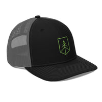 OffGrid Operator trucker cap, right front angle